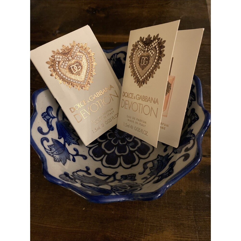 Dolce & Gabbana Devotion EDP Spray Women 0.05OZ/1.5ML Travel Sample Pack of 2